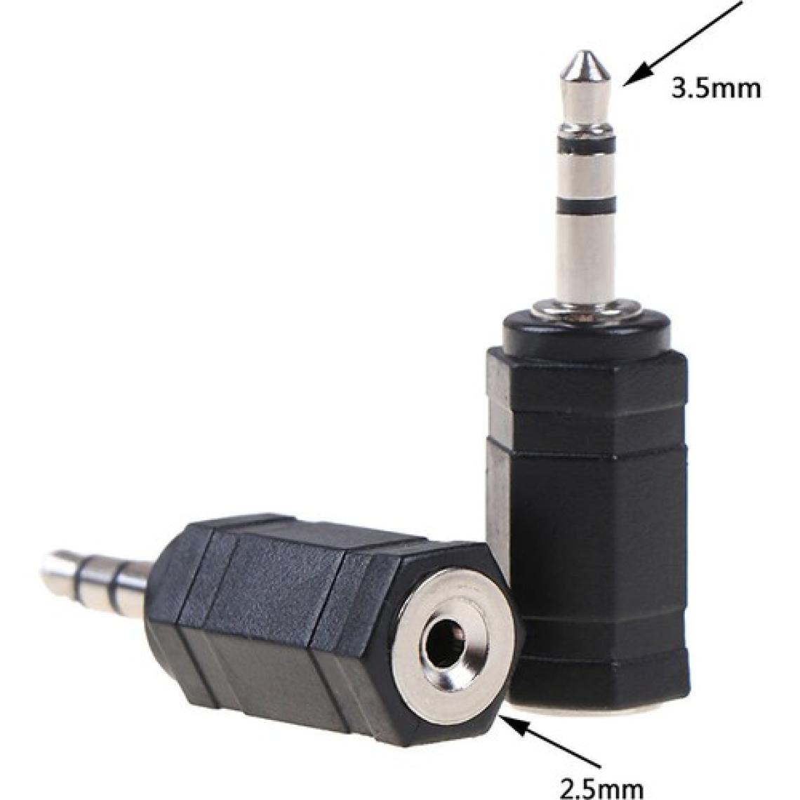 BK Teknoloji 3.5mm Erkek To 2.5mm Dişi Stereo Mic Ses Kulaklık Jak Adaptörü Dönüştürücü