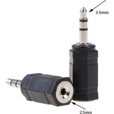 BK Teknoloji 3.5mm Erkek To 2.5mm Dişi Stereo Mic Ses Kulaklık Jak Adaptörü Dönüştürücü