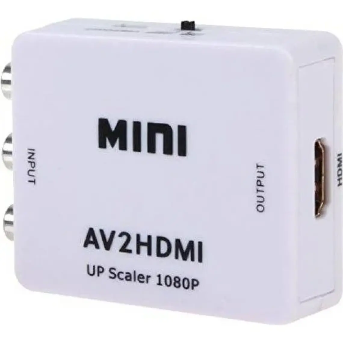 Maxgo 2120 Rca To Hdmi Tos Av Çevirici Dönüştürücü Converter 1080p Tv Tüplü Televizyon Scart Av Video