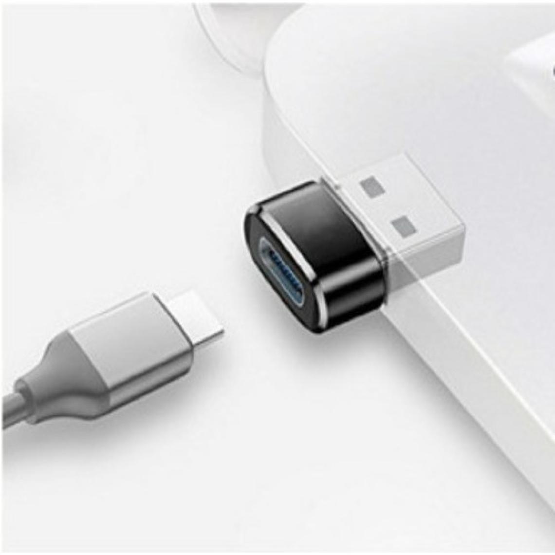 Airstorr Yeni Nesil Başlık Aparatı Type-C To USB Dönüştürücü Otg Çevirici Beyaz