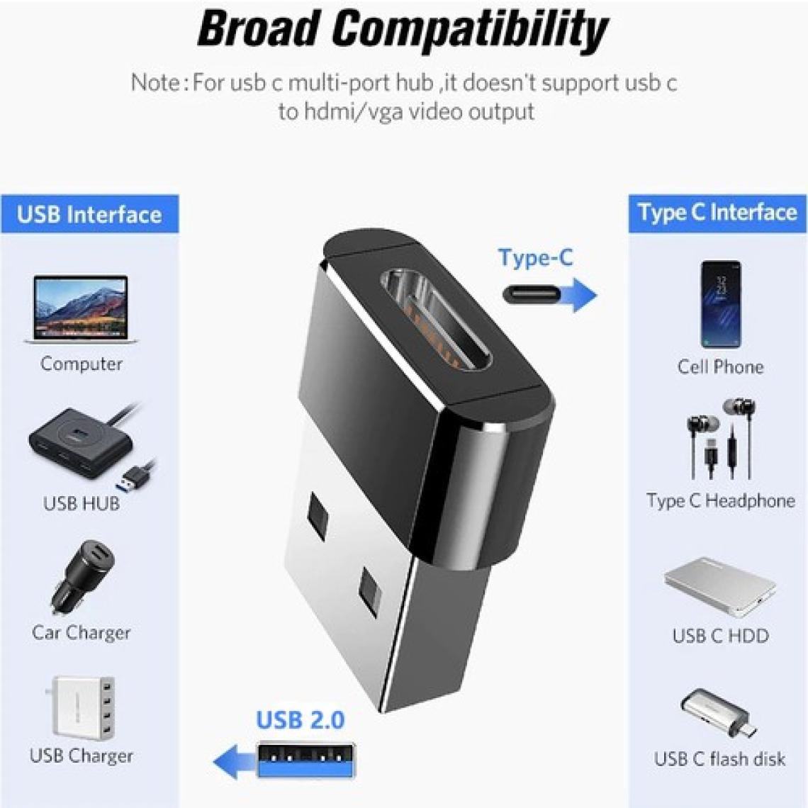 Aogo USB Erkek To Type C 3.1 Dişi Çevirici Şarj ve Data Aparatı Type C Dişi To USB Erkek Çevirici