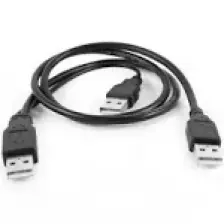 Ti-Mesh 2 İn 1 Usb 2.0 A Male To A 3A Male Y Splitter Kablo - 70/20Cm
