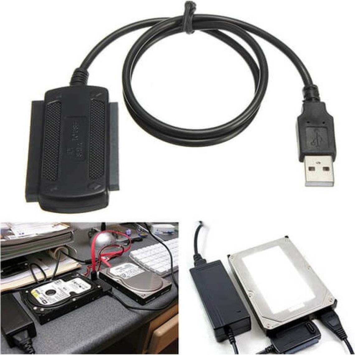 Wozlo USB Ide Sata Çevirici Dönüştürücü Adaptör