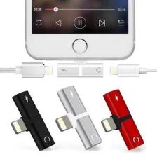 Streak iPhone 7 8 11 x Xs Kulaklık Şarj Aleti Girişi Çoklayıcı Lightning