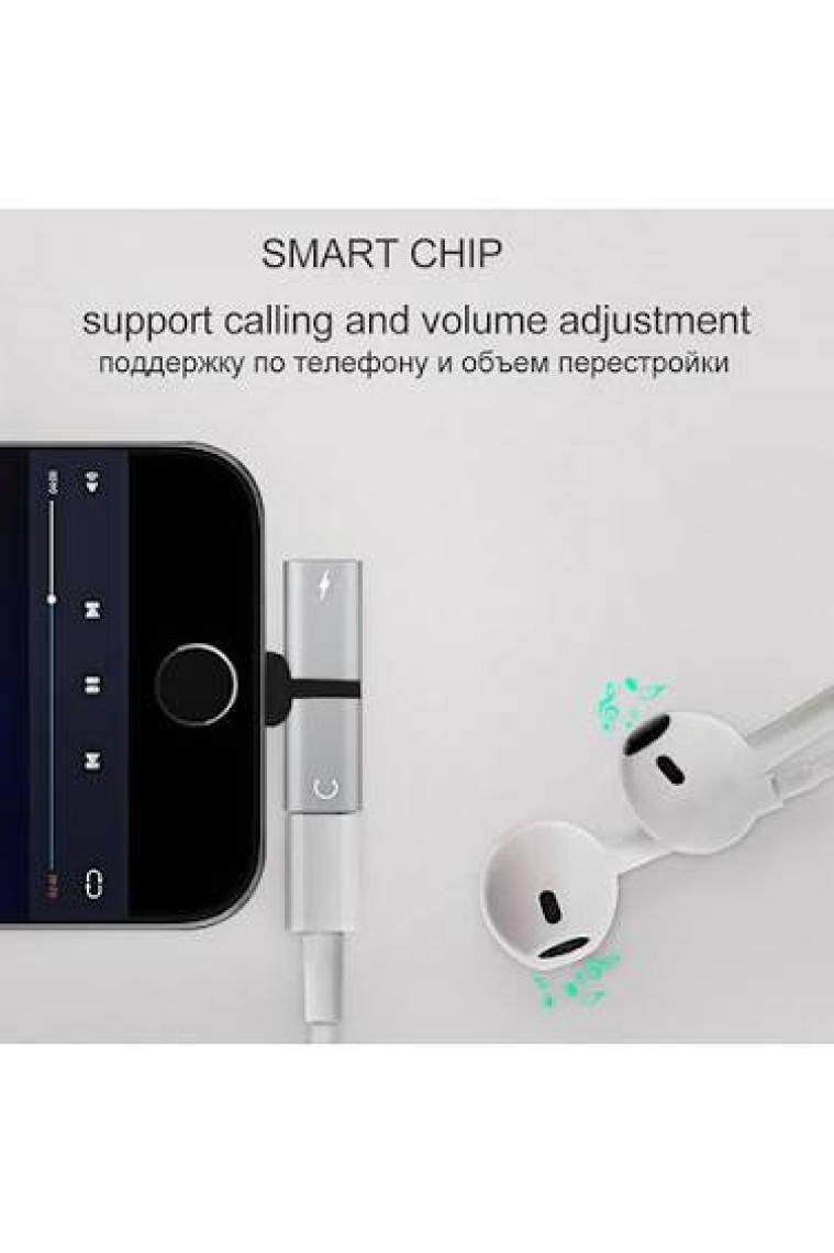 Streak iPhone 7 8 11 x Xs Kulaklık Şarj Aleti Girişi Çoklayıcı Lightning