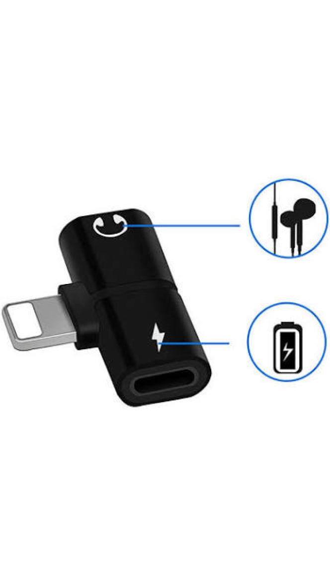 Streak iPhone 7 8 11 x Xs Kulaklık Şarj Aleti Girişi Çoklayıcı Lightning