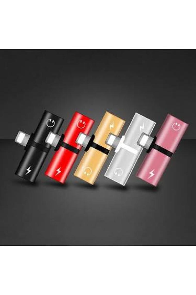 Streak iPhone 7 8 11 x Xs Kulaklık Şarj Aleti Girişi Çoklayıcı Lightning