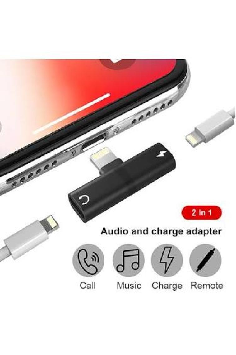 Streak iPhone 7 8 11 x Xs Kulaklık Şarj Aleti Girişi Çoklayıcı Lightning