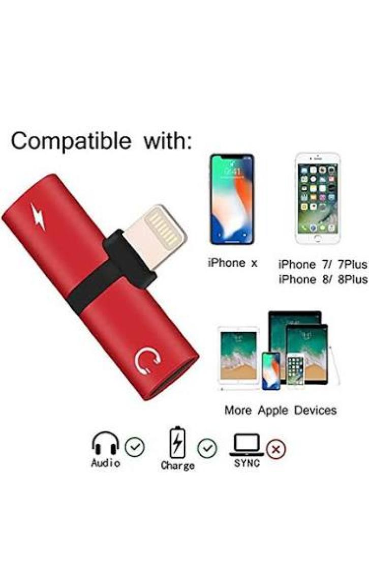 Streak iPhone 7 8 11 x Xs Kulaklık Şarj Aleti Girişi Çoklayıcı Lightning