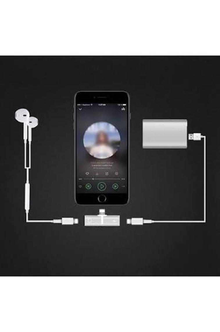 Streak iPhone 7 8 11 x Xs Kulaklık Şarj Aleti Girişi Çoklayıcı Lightning