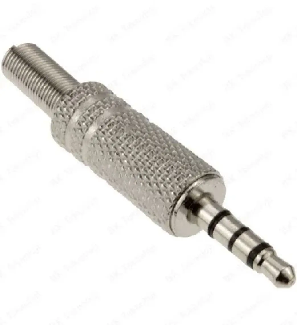 BK Teknoloji 3.5mm 4 Kutuplu Stereo Jak Fişi Ses Kulaklık Için Lehim Konektörü