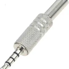 BK Teknoloji 3.5mm 4 Kutuplu Stereo Jak Fişi Ses Kulaklık Için Lehim Konektörü