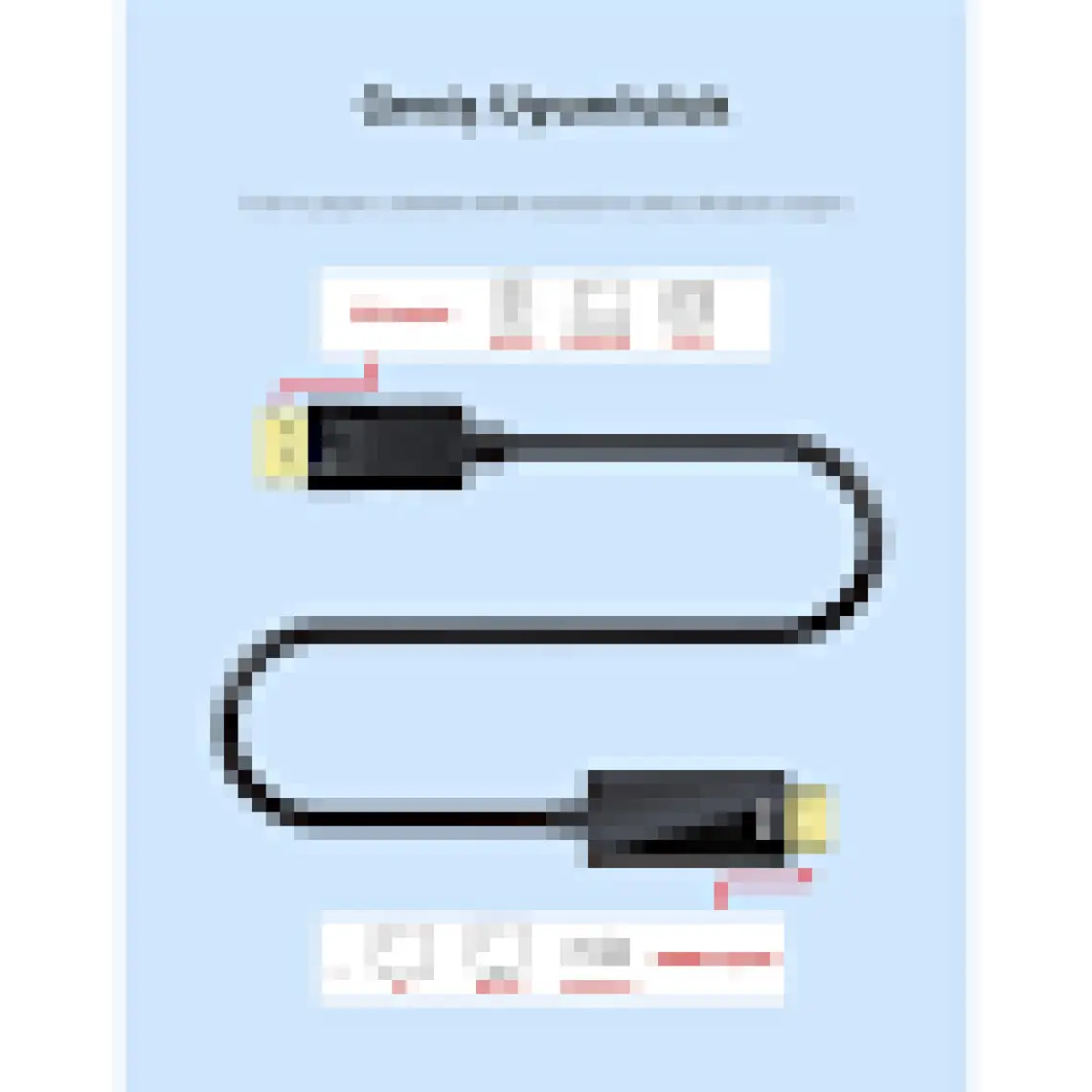Dm CHB038 4K Displayport To HDMI Çevirici Kablo 1.8 Metre