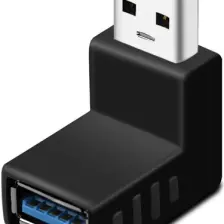 BK Teknoloji USB 3.0 Yukarı Açılı Konnektör Erkek Dişi 90 Derece Uzatma Adaptörü