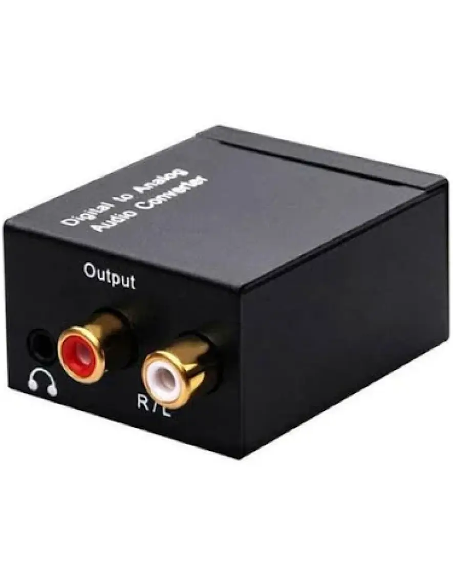 Maxgo 2161 Dijital To Analog 3.5mm Optik Ses Tos Çevirici Dönüştürücü Adaptör