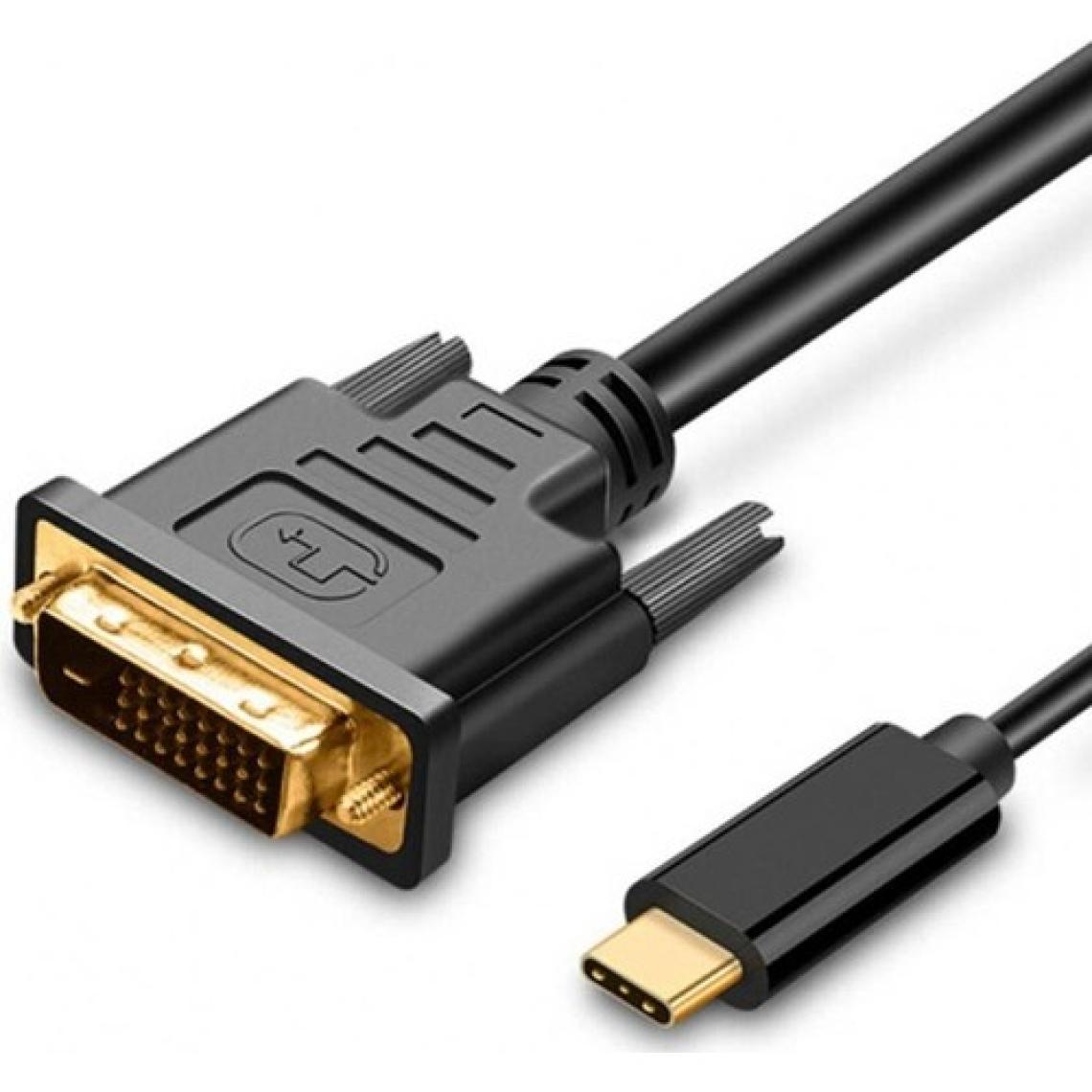 Type C  To 24+1 DVI Çevirici Kablo 1.8m