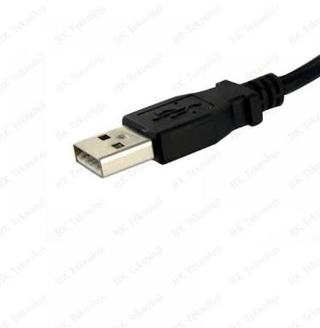 Ti-Mesh Usb 2.0 A Female Socket Panel Mount To Usb A Male Plug Extension Cable - 1,5M