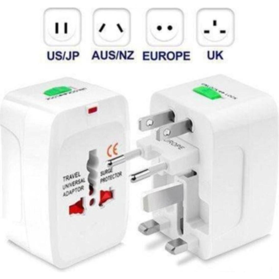 Pazariz Universal Dünya Priz Çevirici Dönüştürücü Ülkeler Arası Fiş Amerikan Ingiliz Priz Çevirici 220V