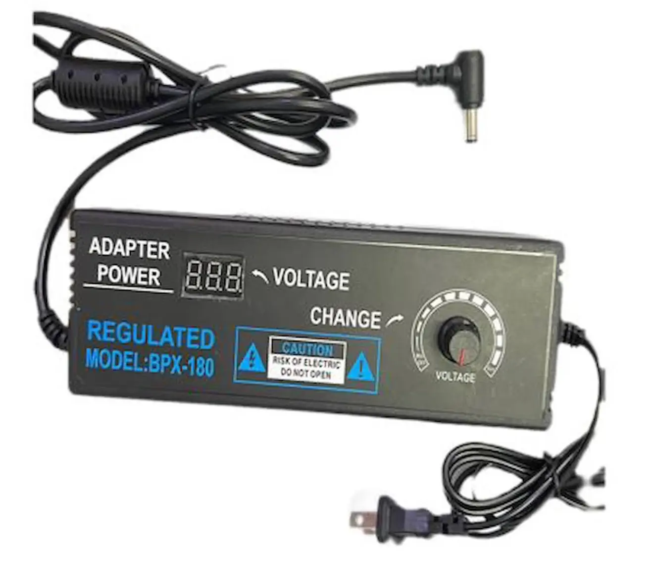 XML Dünyası Powermaster PM-22380 3 Volt - 12 Volt - 10 Amper 5.5*2.5 Uçlu Kademeli Adaptör