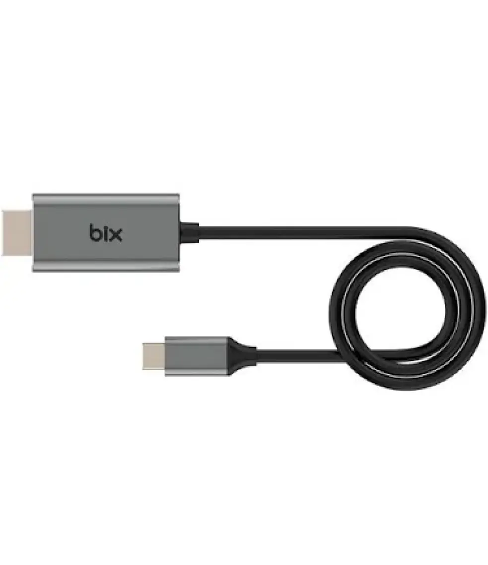 Bix BX02HB PRO Type-C to 4K@60Hz HDCP HDMI, Macbook / Windows Uyumlu Multimedya Kablo