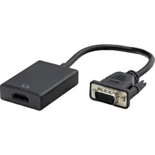 Hadron VGA To HDMI Çevirici + Ses