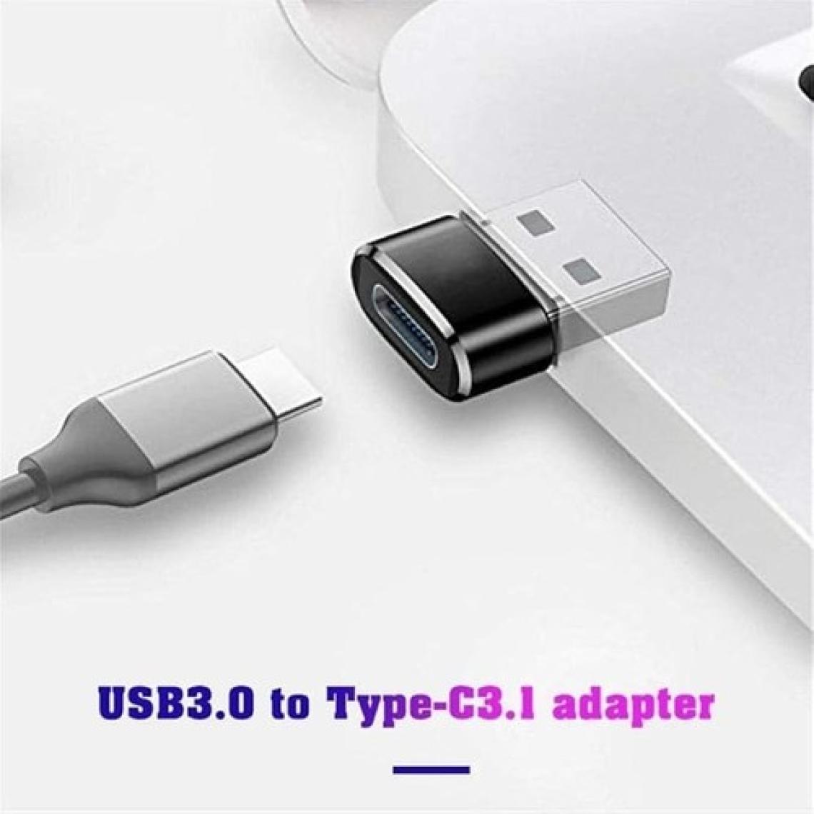 Alfais 4429 USB 3.0 To Type C 3.1 Şarj Data Çevirici Dönüştürücü Adaptör
