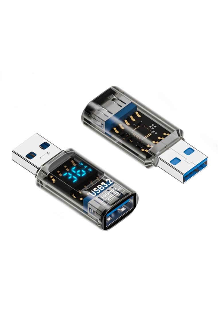 Livx Revolution USB 3.2  To Type C Dönüştürücü 60W Hızlı Şarj 10GBPS Veri Transferi Dijital Ekran Otggf
