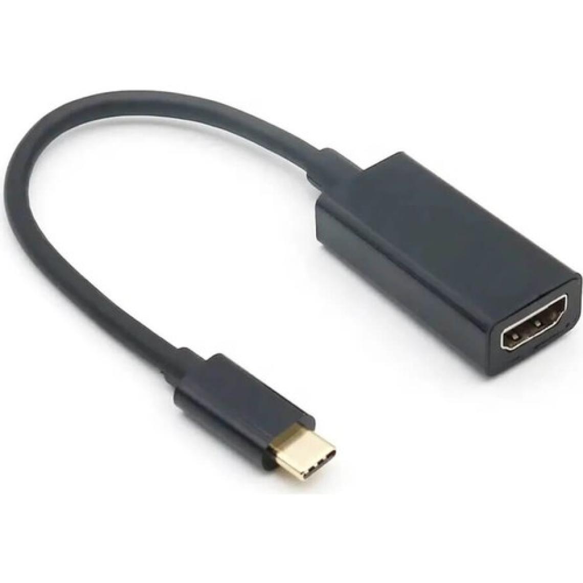 Wozlo USB C USB 3.1 Type-C To HDMI 2.0 4K@60Hz HDR10 Çevirici Dönüştürücü Kablo - USB C To HDMI