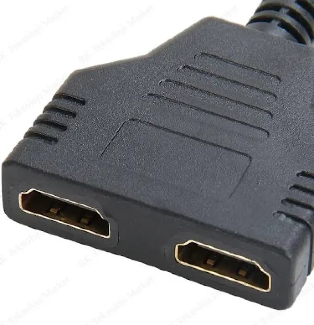 Ti-Mesh Hdmı Male To 2 Hdmı Female 1 İn 2 Out Splitter Converter Adapter Kablo - 15Cm