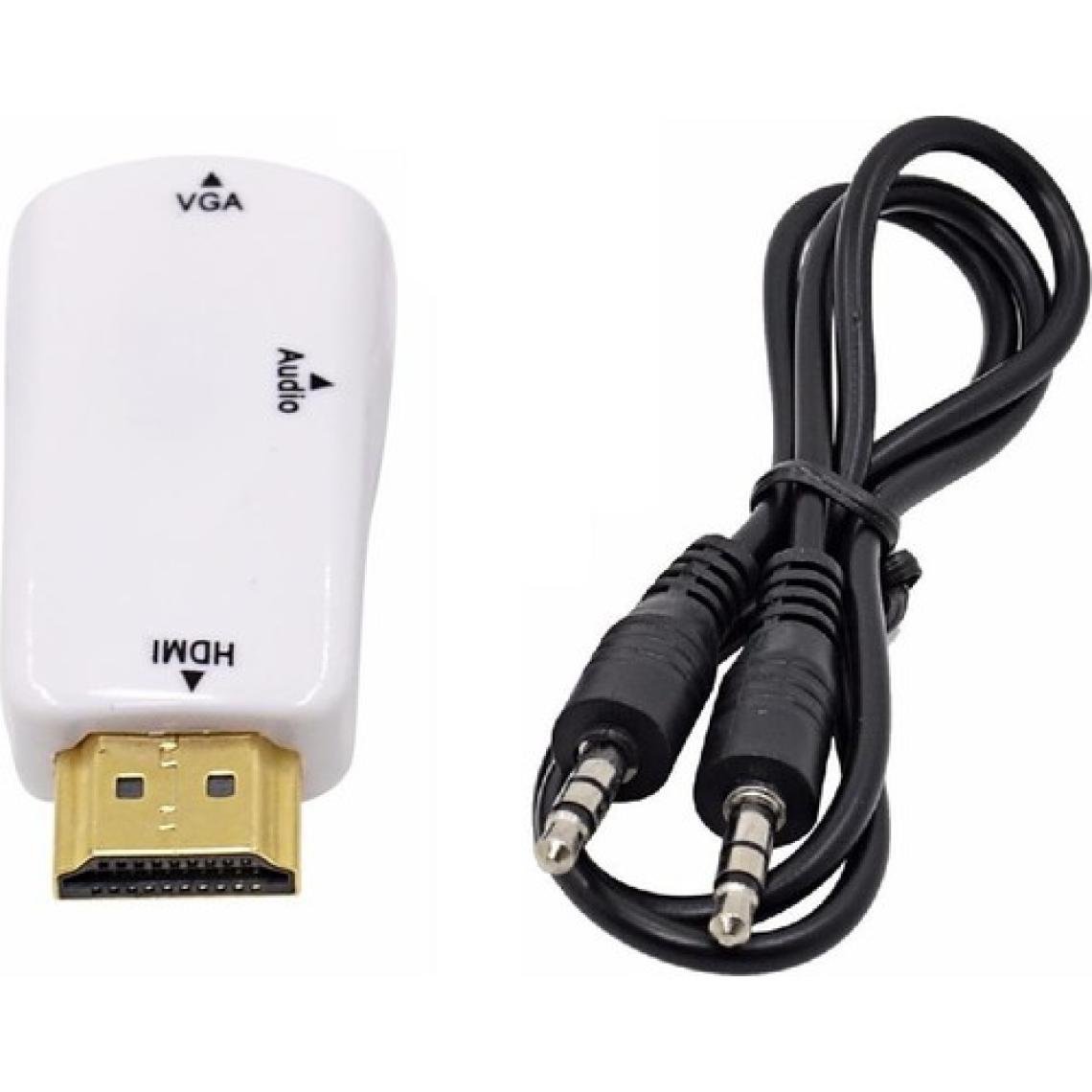 Alfais 4867 Hdmi To Vga Çevirici Dönüştürücü Adaptör