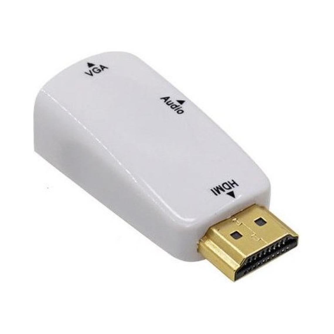 Alfais 4867 Hdmi To Vga Çevirici Dönüştürücü Adaptör