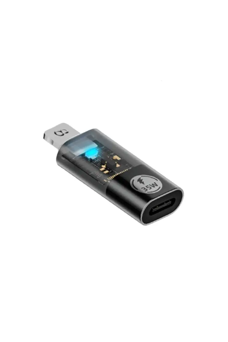 Livx Pd 35W Lightning To Type C Çevirici Dönüştürücü iPhone Yuva Çevirici Hızlı Şarj ve Veri Aktarımı Otgsl