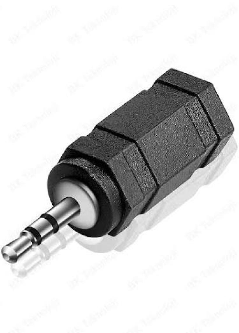 BK Teknoloji 2.5mm Erkek - 3.5mm Dişi Konnektör Stereo Ses Adaptörü Dönüştürücü