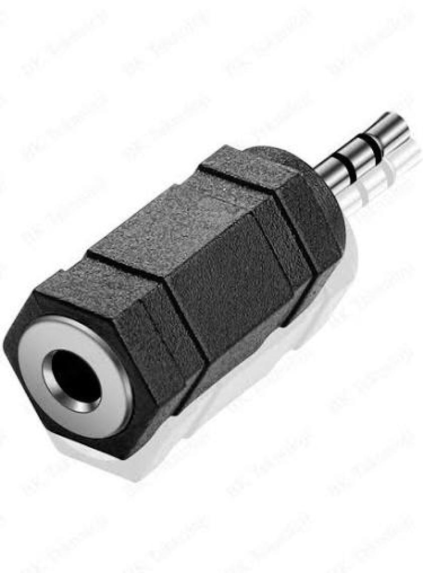 BK Teknoloji 2.5mm Erkek - 3.5mm Dişi Konnektör Stereo Ses Adaptörü Dönüştürücü