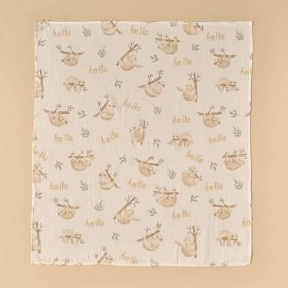 Bella Maison %100 Pamuk Sloth Müslin Pike Bej (90X100 Cm)