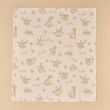Bella Maison %100 Pamuk Sloth Müslin Pike Bej (90X100 Cm)