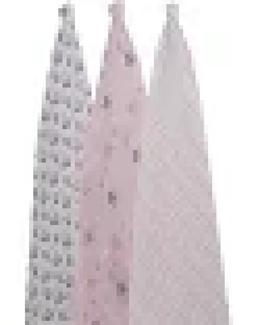 Posh Baby 3'lü Örtü Pembe Yıldız - Pembe Çöp Adam - Kalp 3003-04