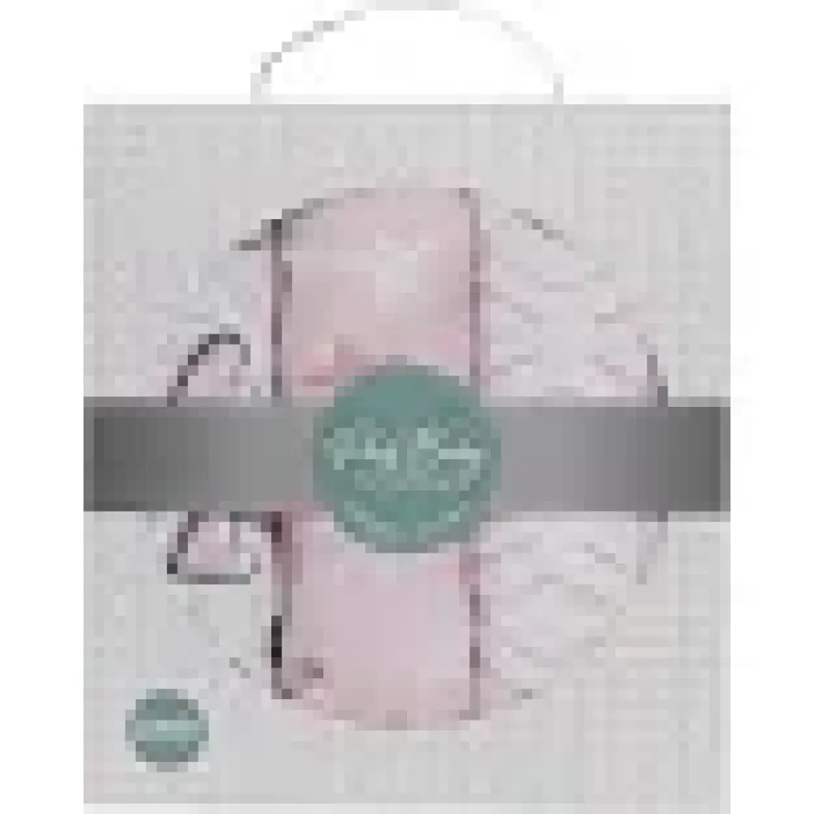 Posh Baby 3'lü Örtü Pembe Yıldız - Pembe Çöp Adam - Kalp 3003-04