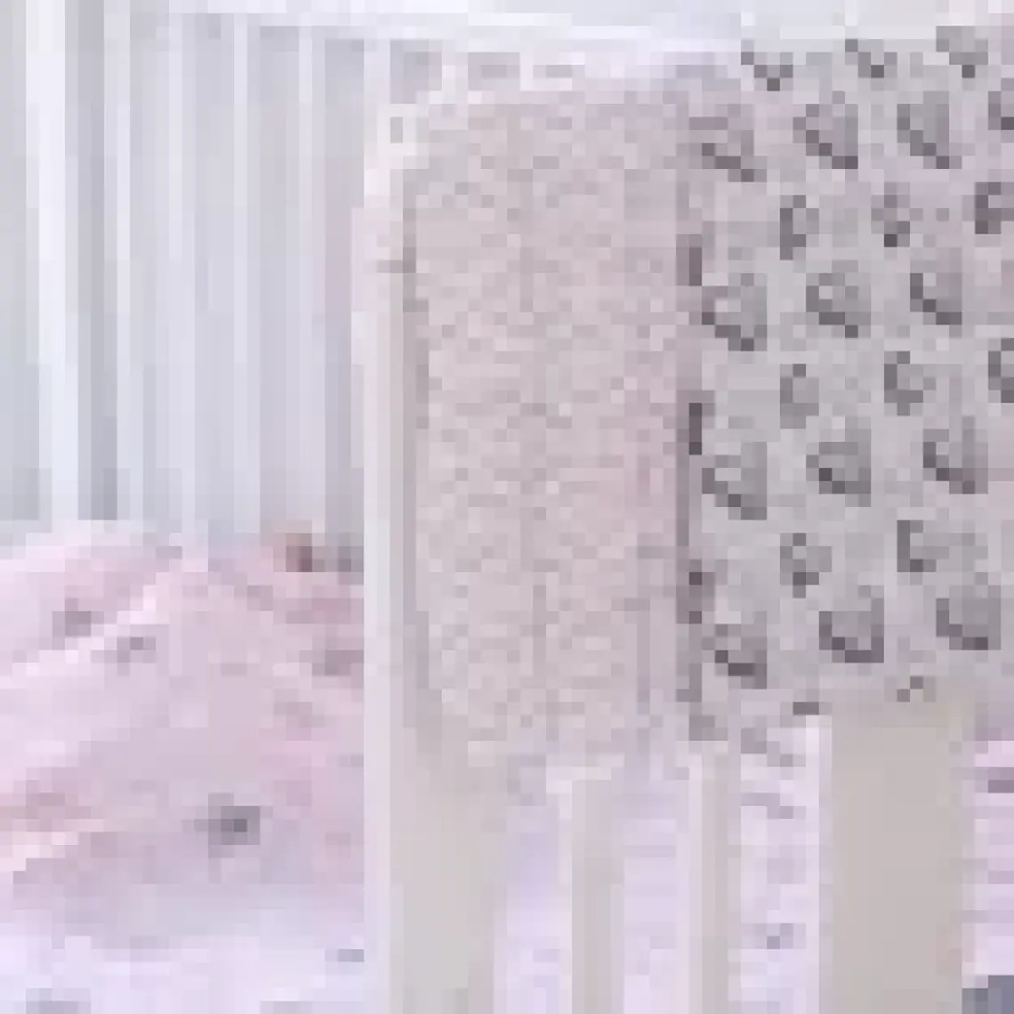 Posh Baby 3'lü Örtü Pembe Yıldız - Pembe Çöp Adam - Kalp 3003-04