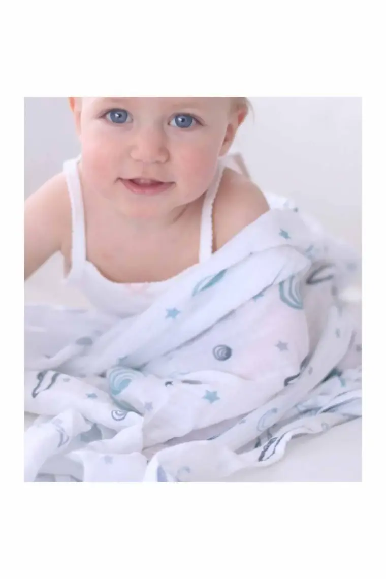 Posh Baby 3'lü Örtü Pembe Yıldız - Pembe Çöp Adam - Kalp 3003-04