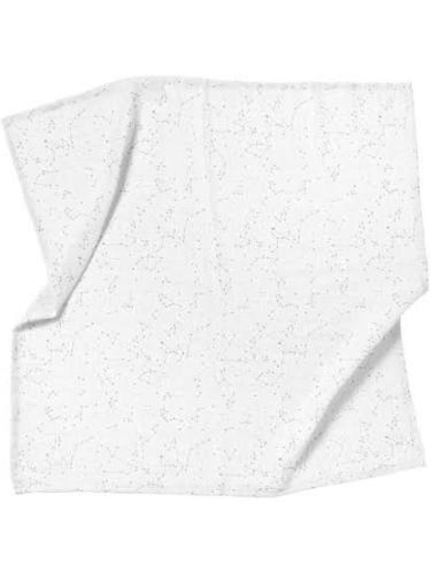 Casadora Baby Space Planet %100 Pamuk 3'lü Müslin Örtü Seti - 70X70 cm