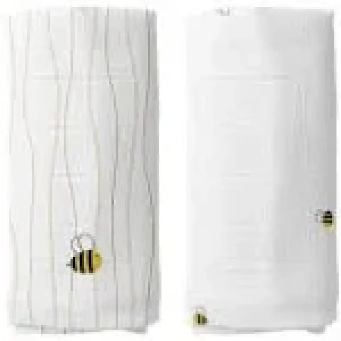 Casadora Baby Happy Bee - Nakışlı 100% Pamuk 2'li Müslin Örtü Seti - 90X90 cm