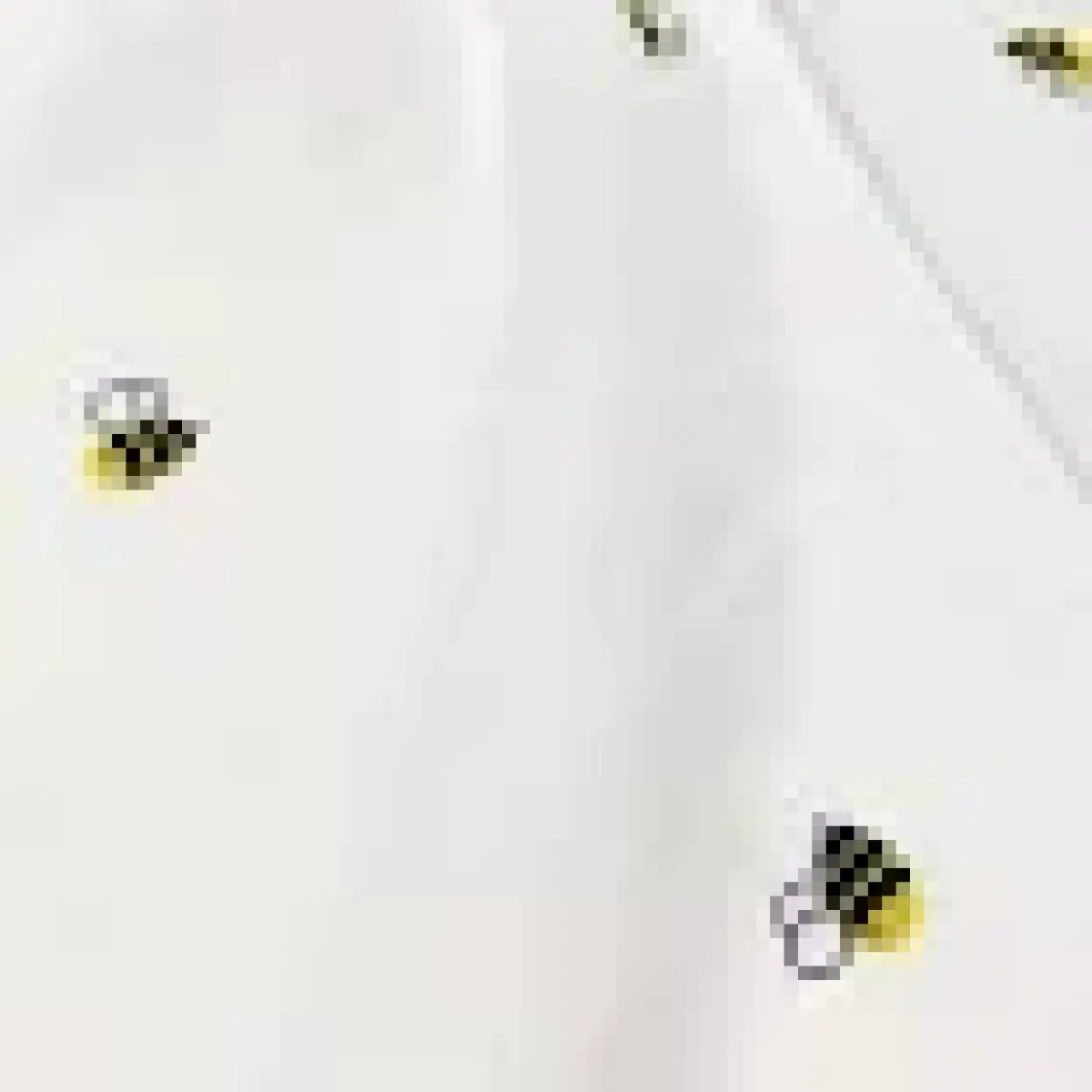 Casadora Baby Happy Bee - Nakışlı 100% Pamuk 2'li Müslin Örtü Seti - 90X90 cm