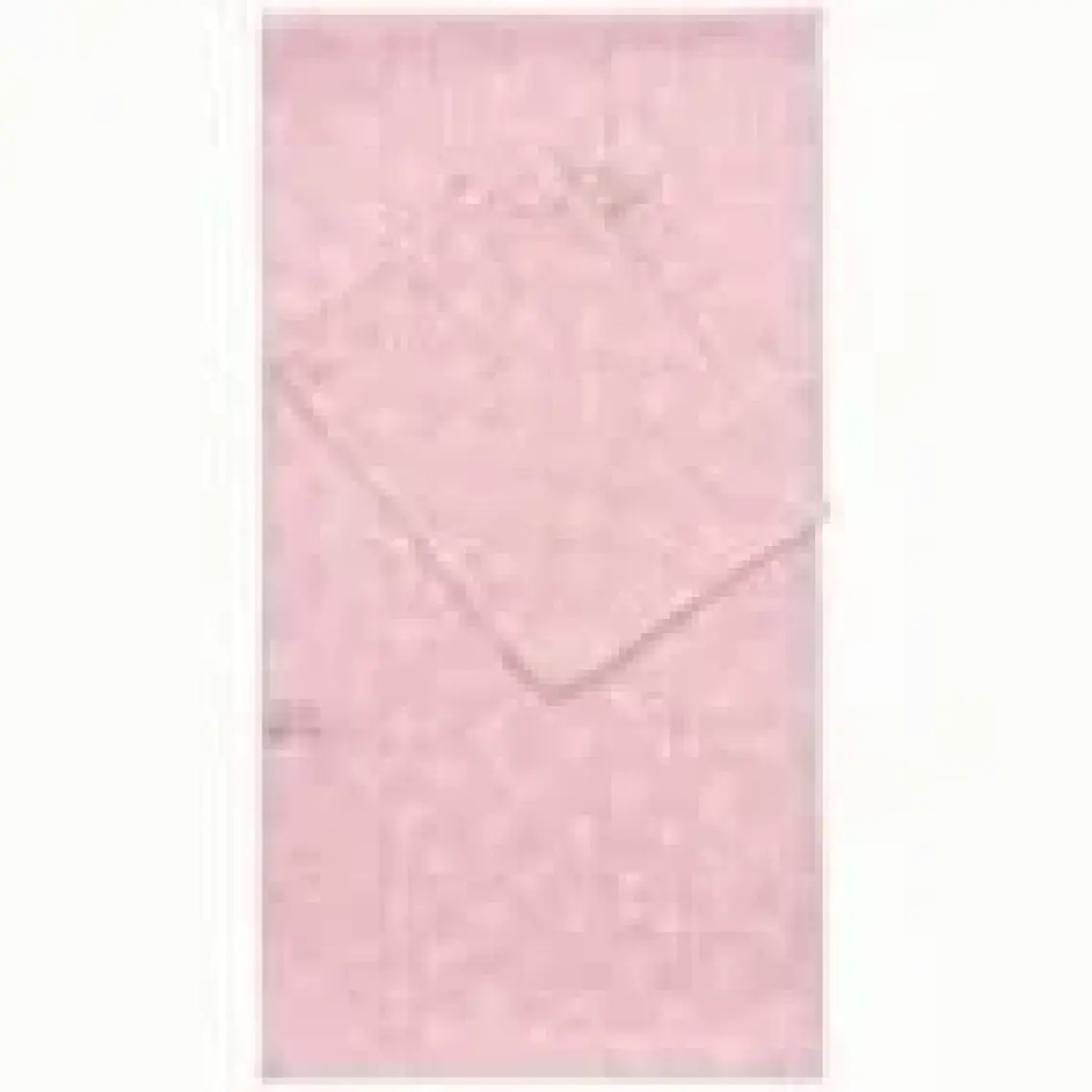 Boumini Çok Amaçlı Pamuklu Bebek Örtü ve Kese Seti 100x100 cm Pembe Yapraklar