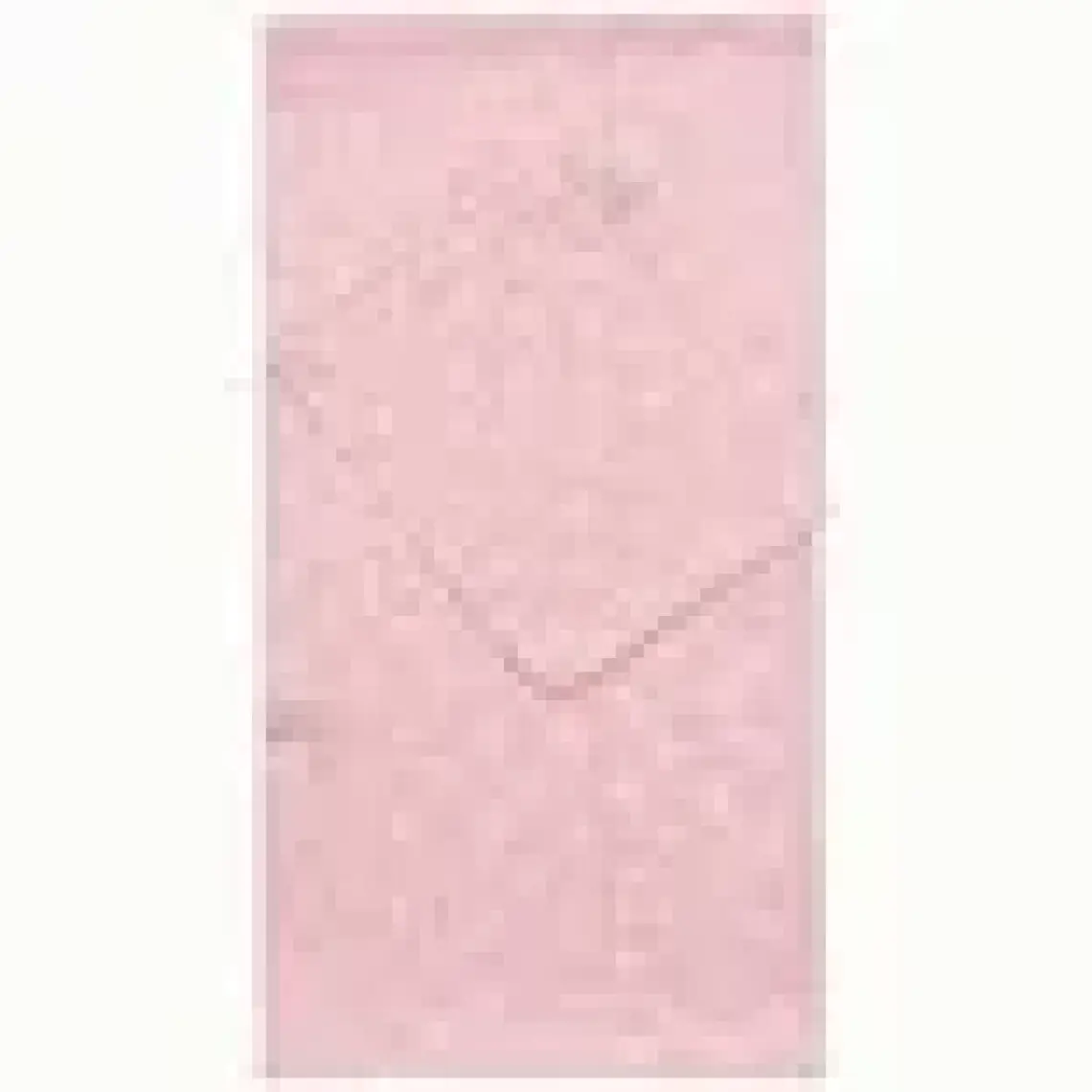 Boumini Çok Amaçlı Pamuklu Bebek Örtü ve Kese Seti 100x100 cm Pembe Yapraklar