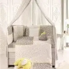 Pierre Cardin Smiley Stars Bebek Beşik Uyku Seti 75 x 130 cm Grey Yellow