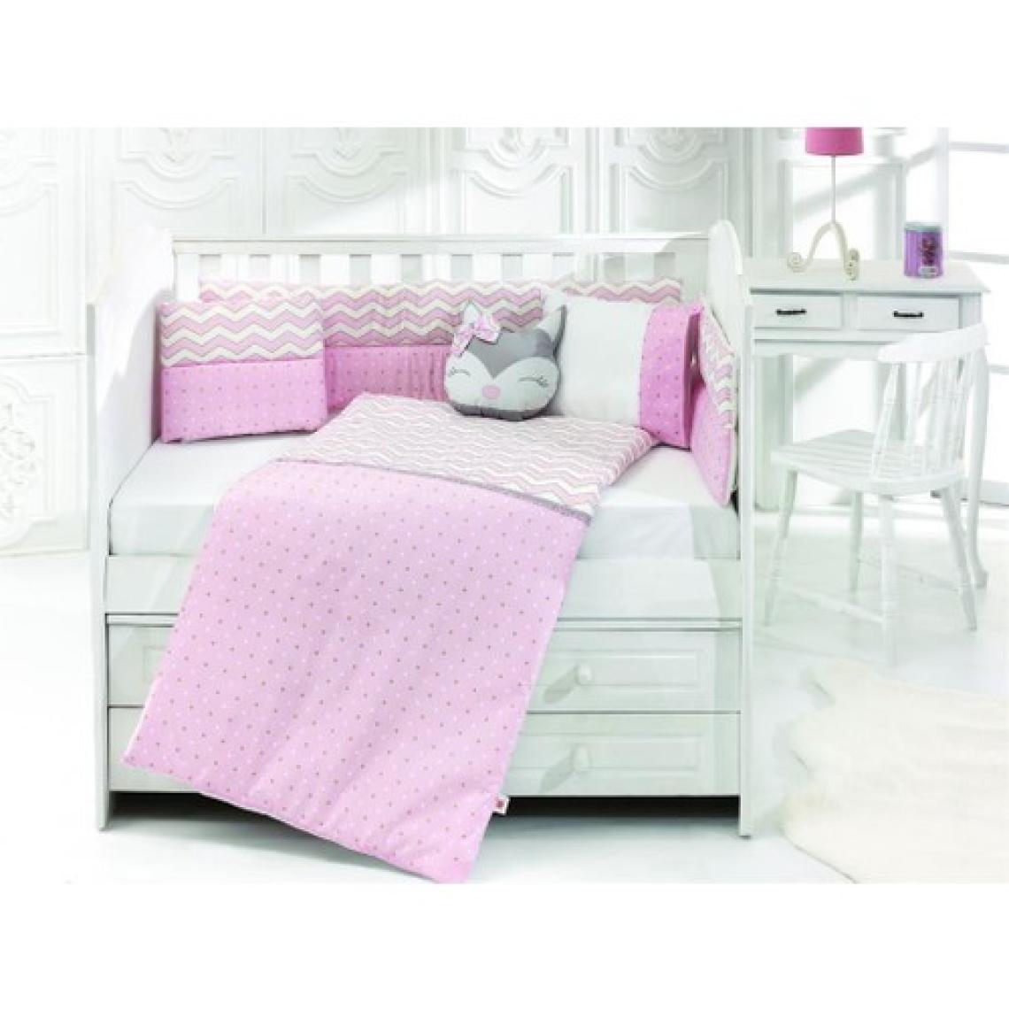 Momi Shop Fox Park Yatak Uyku Seti Pembe