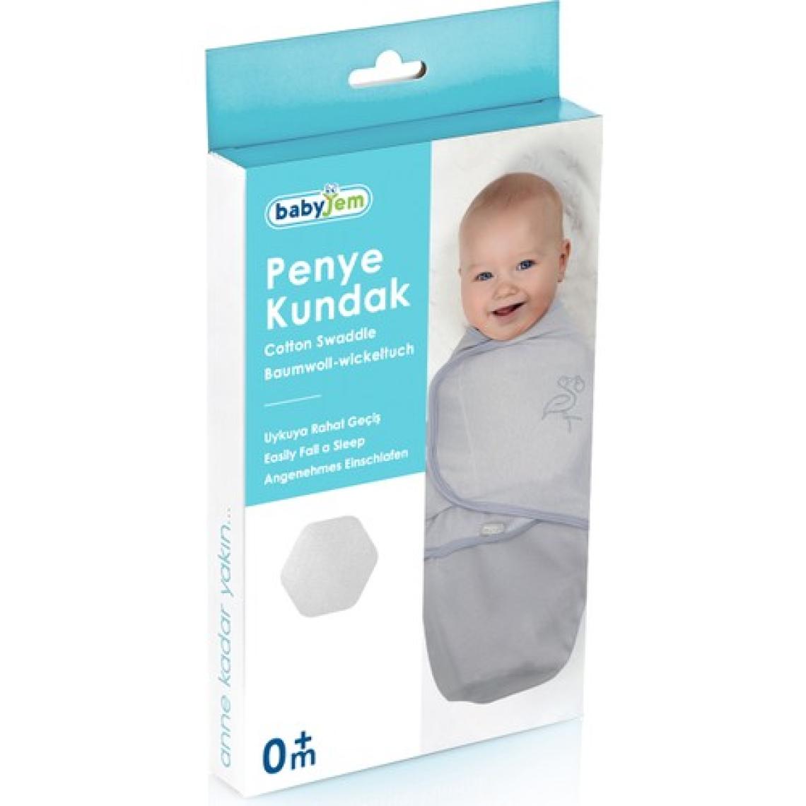 Babyjem Penye Kundak Gri