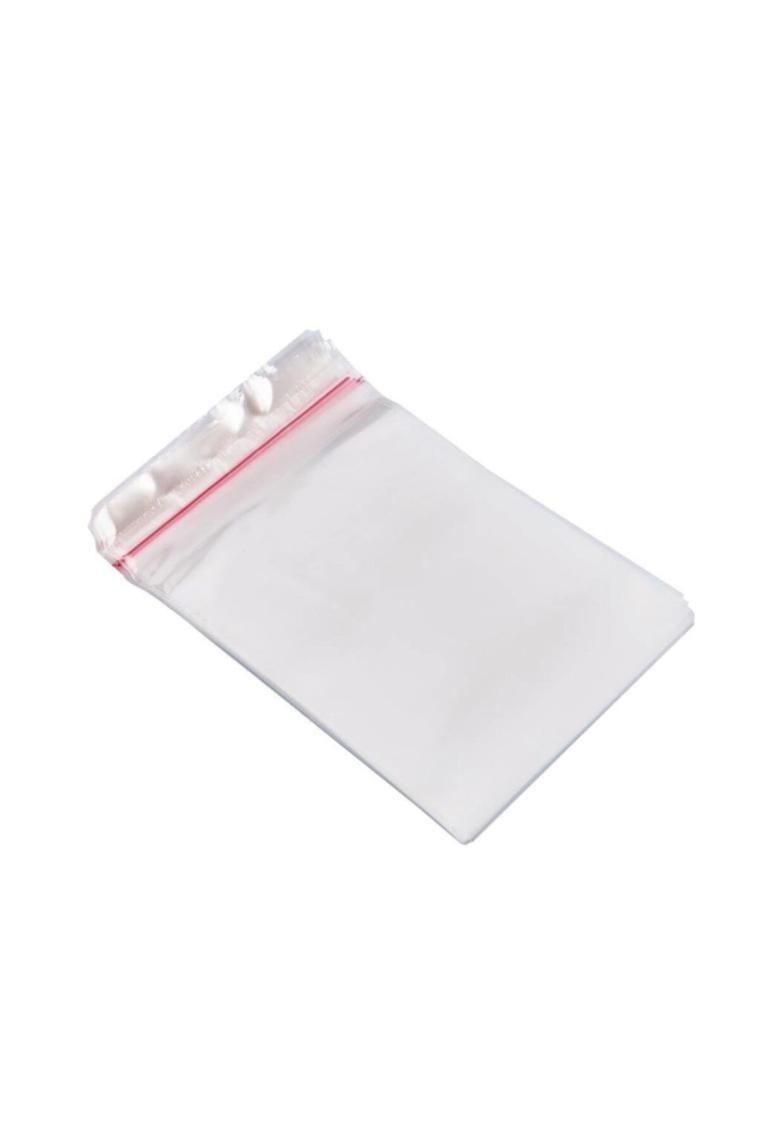 10x10+5 cm 10*15 100 Adet Şeffaf Bantlı Yapışkanlı Jelatin Poşet