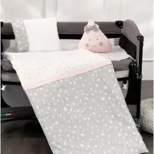 Momishop Nana Park Yatak Uyku Seti Pembe